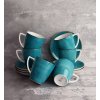 LUBIANA BOSS 6630L Komplet Filiżanka 200 ml + spodek / 6 os / 12 el / morski / porcelana ręcznie malowana