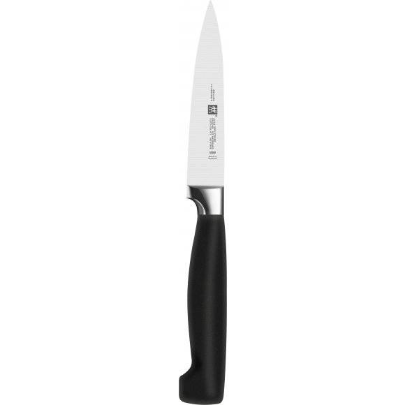 ZWILLING TWIN FOUR STAR II Zestaw 4 noży w bloku bambusowym / stal nierdzewna, tworzywo sztuczne