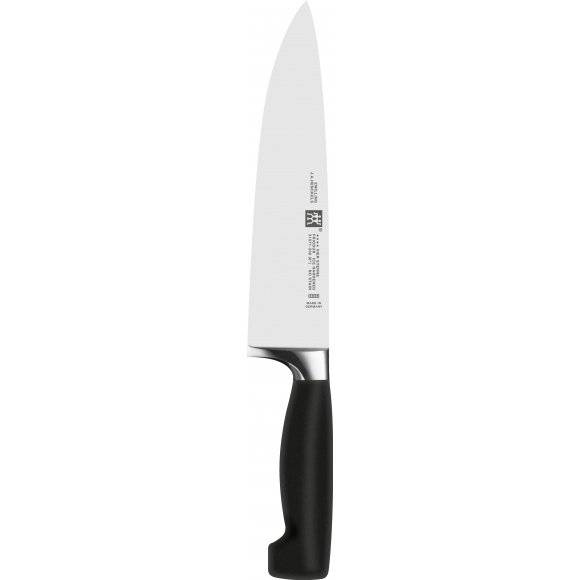 ZWILLING TWIN FOUR STAR II Zestaw 4 noży w bloku bambusowym / stal nierdzewna, tworzywo sztuczne