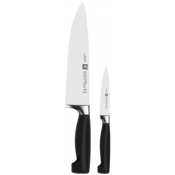 ZWILLING TWIN FOUR STAR II Zestaw 2 noży / stal nierdzewna, tworzywo sztuczne