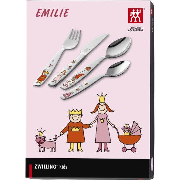 ZWILLING KIDS Zestaw dziecięcy Emilie / stal nierdzewna