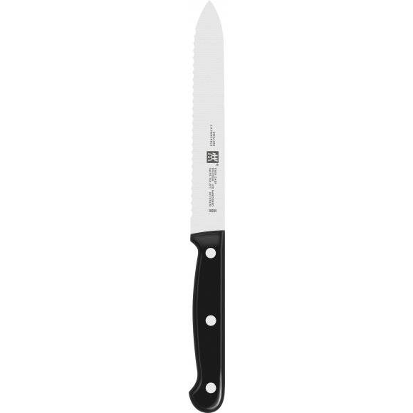 ZWILLING TWIN CHEF zestaw 5 noży w bloku / 8 elementów / stal nierdzewna