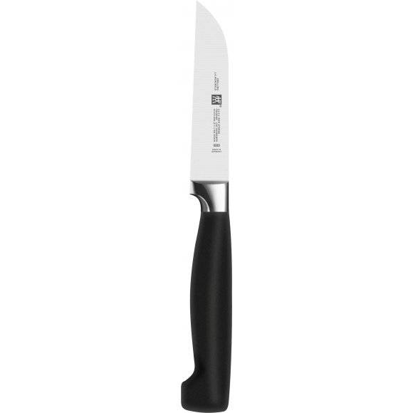 ZWILLING FOUR STAR Nóż do obierania warzyw i owoców / 8 cm / stal nierdzewna, tworzywo sztuczne