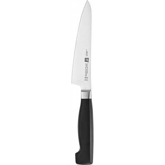 ZWILLING FOUR STAR Kompaktowy nóż szefa kuchni / 14 cm / stal nierdzewna, tworzywo sztuczne