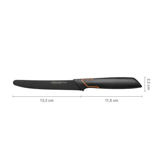 FISKARS EDGE 1003092 Nóż do pomidorów 13 cm / japońska stal nierdzewna 