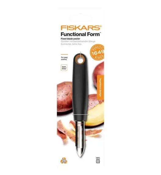 FISKARS FUNCTIONAL FORM 1014418 Skrobaczka do warzyw 6 cm / stal nierdzewna 