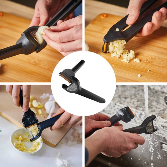 FISKARS FUNCTIONAL FORM 1028361 Praska do czosnku 16 cm / tworzywo sztuczne