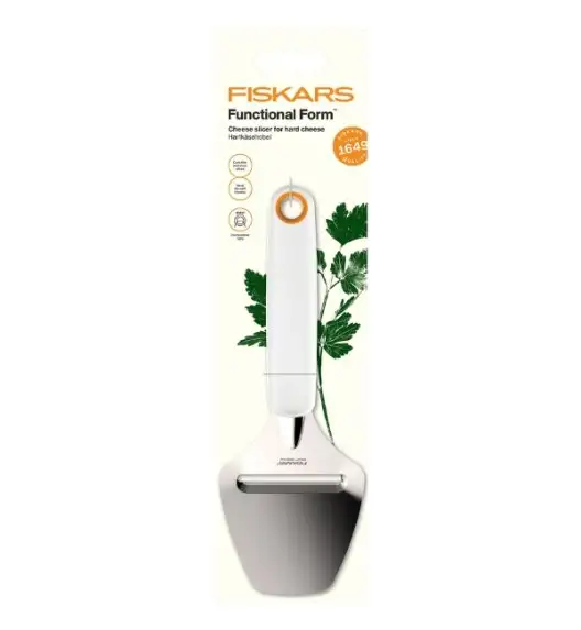 FISKARS FUNCTIONAL FORM 1016129 Skrawak do sera twardego / stal nierdzewna