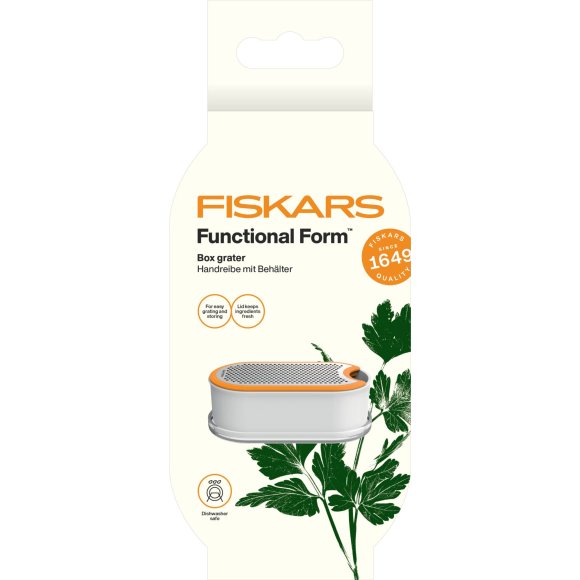 FISKARS FUNCTIONAL FORM 1019530 Tarka z pojemnikiem / stal nierdzewna