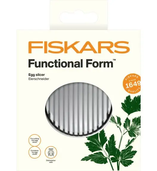 FISKARS FUNCTIONAL FORM 1016126 Krajalnica do jajek / stal nierdzewna
