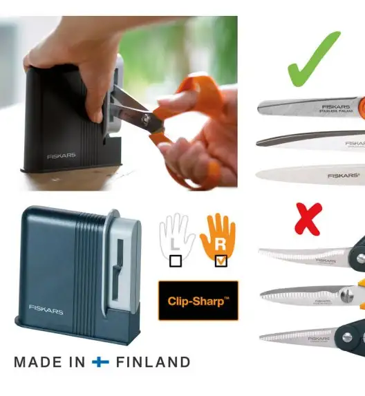 FISKARS FUNCTIONAL FORM 1000812 Ostrzałka do nożyczek Clip-Sharp