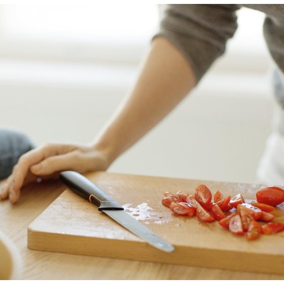 FISKARS EDGE FSEL1 Komplet 7 noży kuchennych / japońska stal nierdzewna 