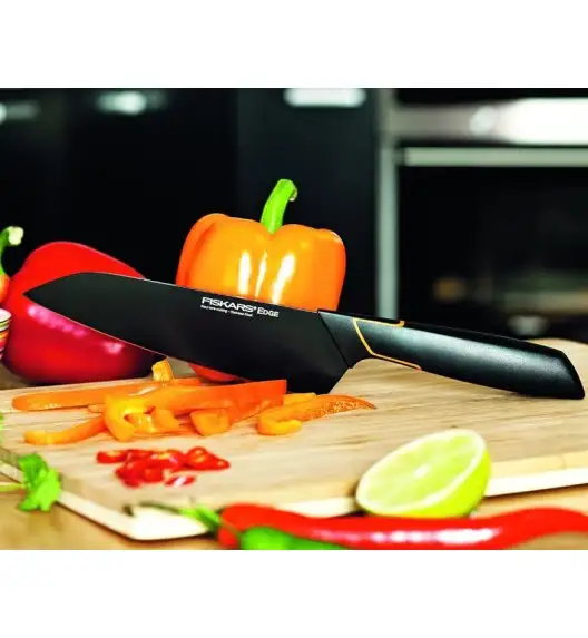 FISKARS EDGE FSEL6 Komplet 5 noży kuchennych / japońska stal nierdzewna 