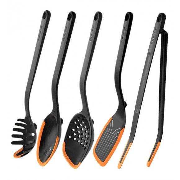 FISKARS FUNCTIONAL FORM AFF1 Komplet 5 przyborów kuchennych / tworzywo sztuczne