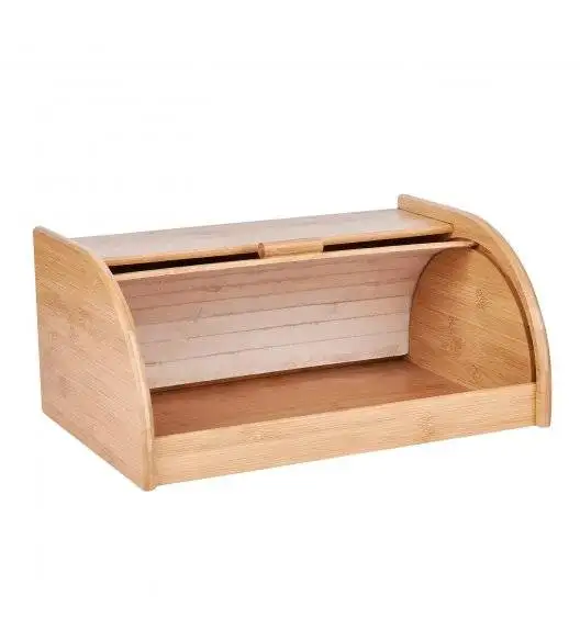 TADAR Chlebak bambusowy 27x40x18 cm / jasne drewno bambusowe