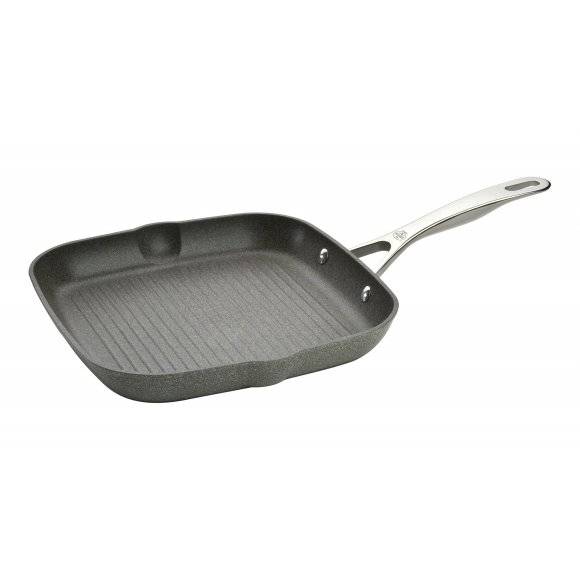 BALLARINI SALINA GRANITIUM Patelnia grillowa / 28 cm / stal nierdzewna, aluminium