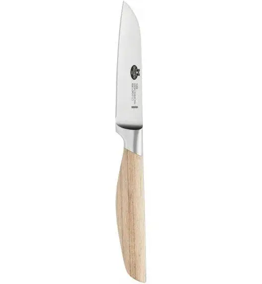 BALLARINI TEVERE Nóż do obierania warzyw / 9 cm / stal nierdzewna, drewno
