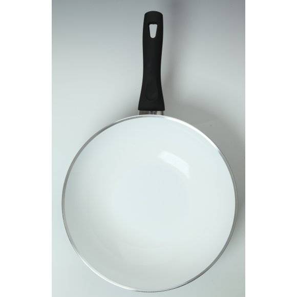 BALLARINI RIVAROLO PIU Wok / Ø 28 cm / aluminium, stal nierdzewna, tworzywo sztuczne