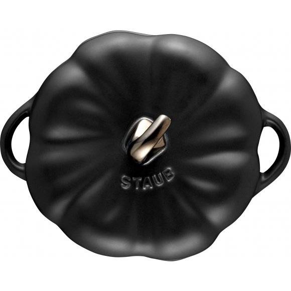 STAUB SPECIAL COCOTTE Naczynie żaroodporne dynia / 500 ml / czarny / ceramika