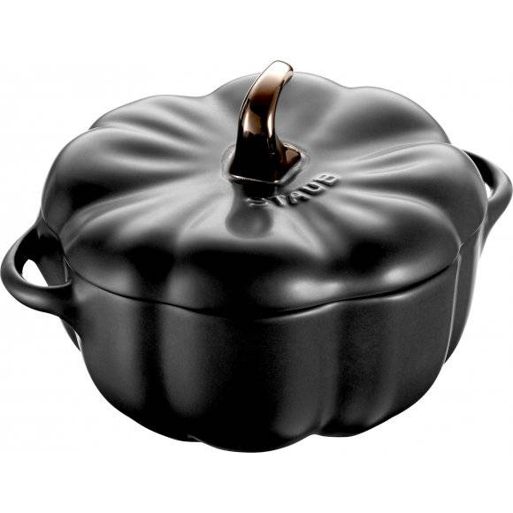 STAUB SPECIAL COCOTTE Naczynie żaroodporne dynia / 500 ml / czarny / ceramika