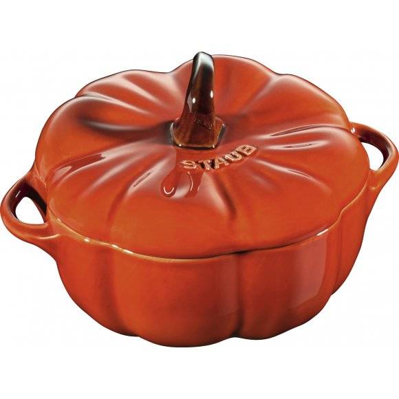 STAUB SPECIAL COCOTTE Naczynie ceramiczne / dynia / 700 ml / pomarańczowy / ceramika