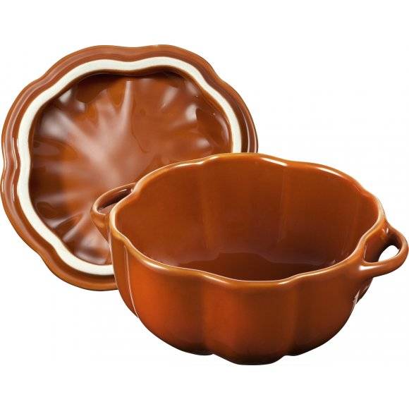 STAUB SPECIAL COCOTTE Naczynie ceramiczne / dynia / 700 ml / pomarańczowy / ceramika