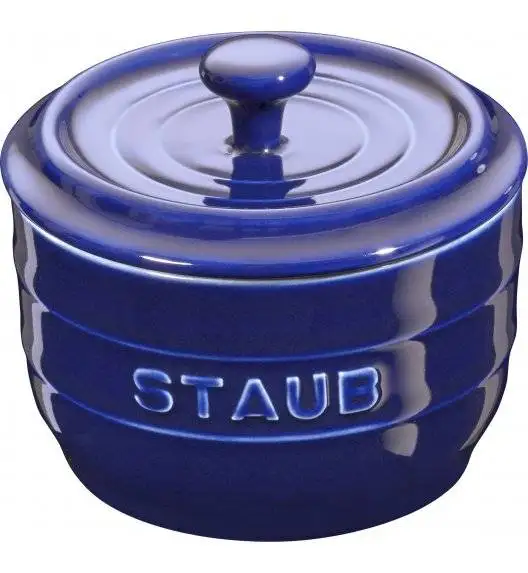 STAUB STORAGE Pojemnik na sól / 250 ml / niebieski / ceramika