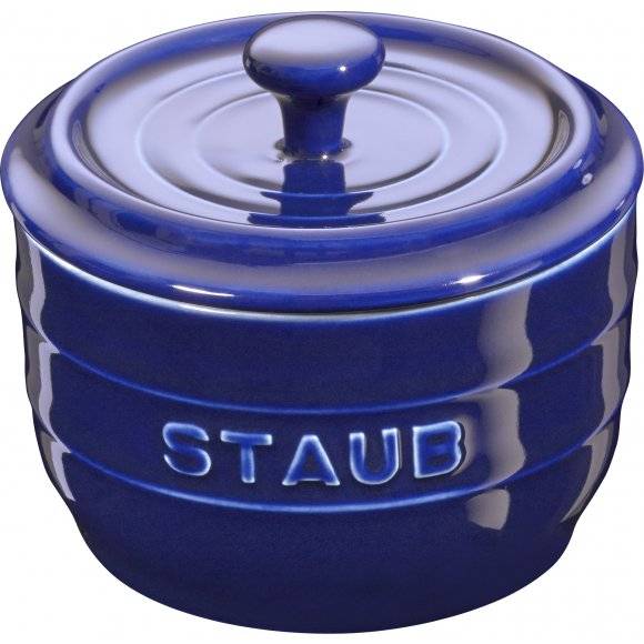 STAUB STORAGE Pojemnik na sól / 250 ml / niebieski / ceramika