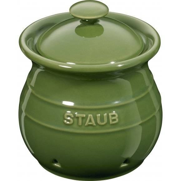 STAUB STORAGE Pojemnik do przechowywania czosnku / 500 ml / zielony / ceramika