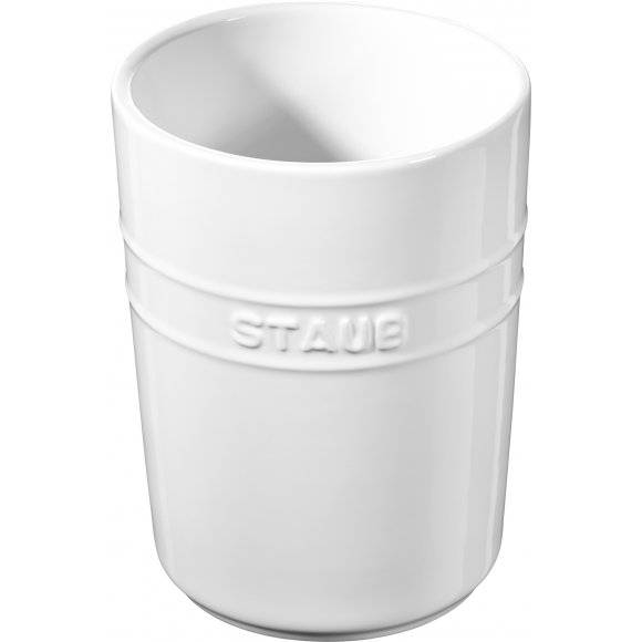 STAUB STORAGE Pojemnik do przechowywania / 900 ml / biały / ceramika