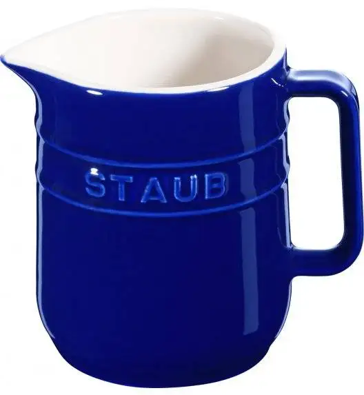 STAUB SERVING Dzbanuszek do mleka / 250 ml / niebieski / ceramika