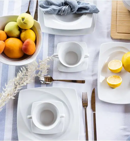 LUBIANA CELEBRATION Serwis obiadowo-kawowy 196 el / 24 os