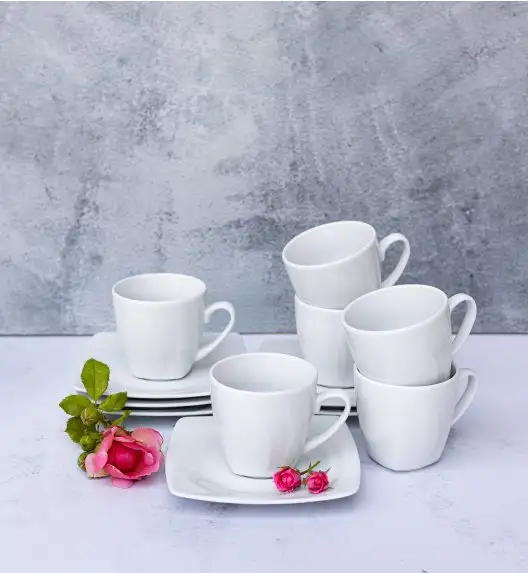 LUBIANA CELEBRATION Serwis obiadowo-kawowy 220 el / 24 os / porcelana