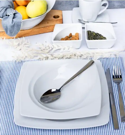 LUBIANA CELEBRATION Serwis obiadowo-kawowy 220 el / 24 os / porcelana