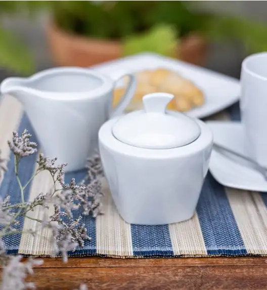 LUBIANA CELEBRATION Serwis obiadowo-kawowy 220 el / 24 os / porcelana