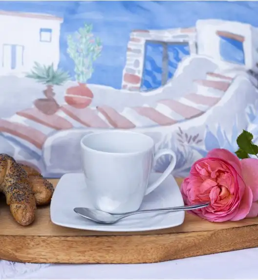 LUBIANA CELEBRATION Serwis obiadowo-kawowy 220 el / 24 os / porcelana