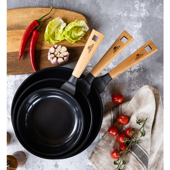 GERLACH NATUR EVO Patelnia z powłoką ceramiczną ILAG® Non-Stick / 20 cm