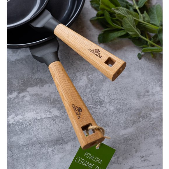 GERLACH NATUR EVO Patelnia z powłoką ceramiczną ILAG® Non-Stick / 20 cm