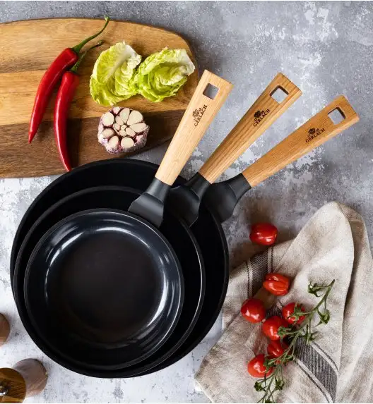 GERLACH NATUR EVO Patelnia z powłoką ceramiczną ILAG® Non-Stick / 24 cm