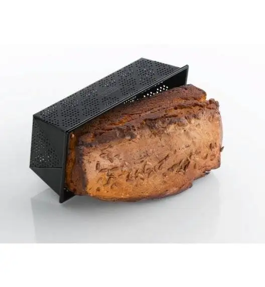 KAISER INSPIRATION Perforowana forma do pieczenia chleba 25 cm / czarna / metal