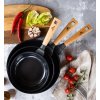 GERLACH NATUR EVO Komplet patelni z powłoką ceramiczną ILAG® Non-Stick / 20, 24, 28 cm