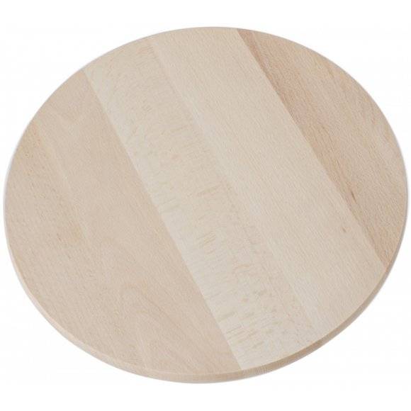 WOODEN KITCHEN Obrotowa deska do serwowania / Ø 35 cm / drewno
