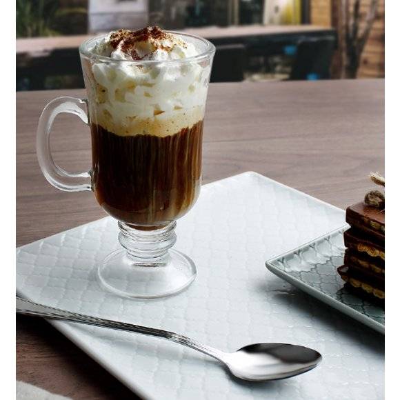 TADAR Komplet 6 szklanek Irish Coffe 240 ml Kawa Latte