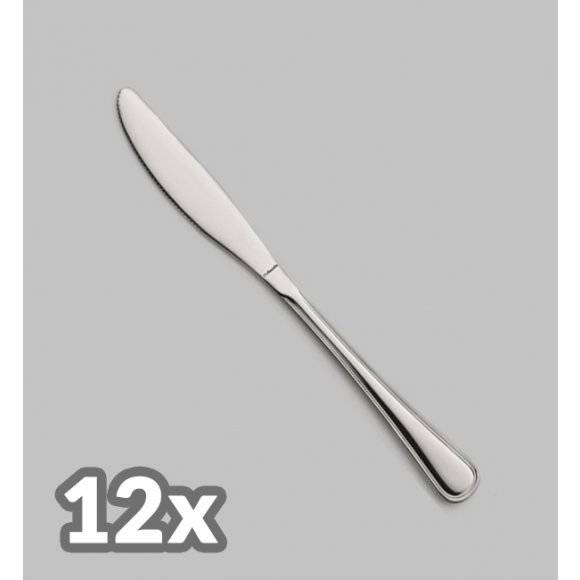 AMEFA BOLOGNA Sztućce UE 12x Nóż stołowy LUZ / połysk