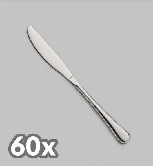 AMEFA BOLOGNA Sztućce UE 60x Nóż stołowy LUZ / połysk