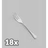 AMEFA BOLOGNA Sztućce UE 18x Widelczyk do ciasta LUZ / połysk 