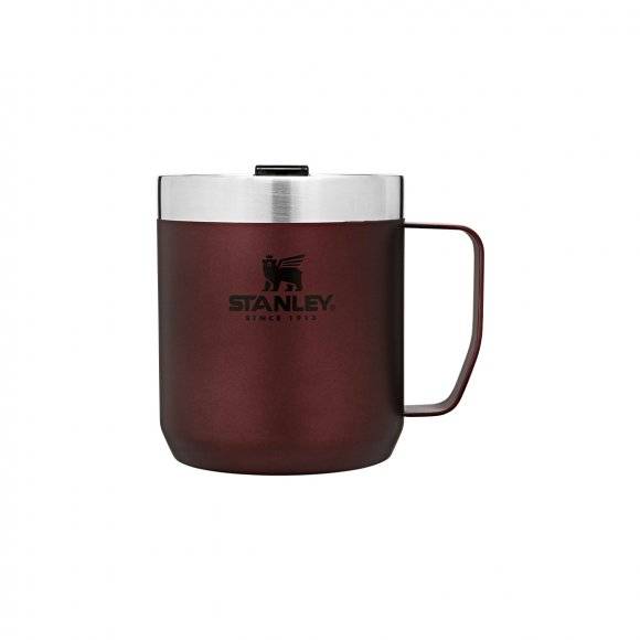 STANLEY CLASSIC Kubek termiczny z pokrywką / 350 ml / bordowy / stal nierdzewna, tworzywo sztuczne