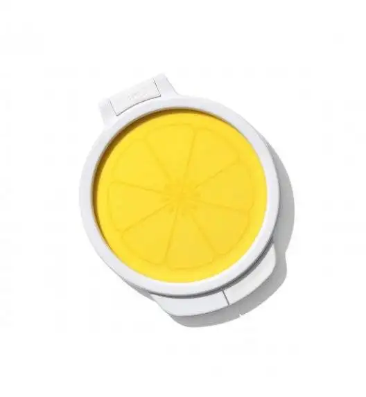 OXO GOOD GRIPS Pojemnik osłonka do cytryny / żółty, biały / tworzywo sztuczne 
