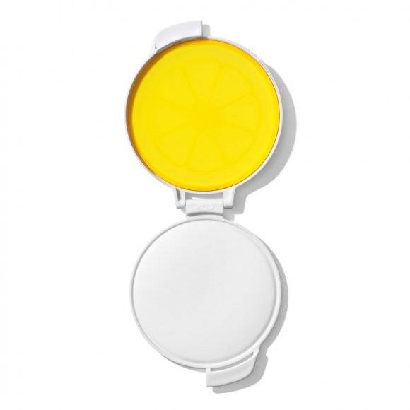OXO GOOD GRIPS Pojemnik osłonka do cytryny / żółty, biały / tworzywo sztuczne