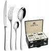 Gerlach Muza Sztućce Komplet 136 el (68W+68W) dla 24 osób w walizce / połysk 